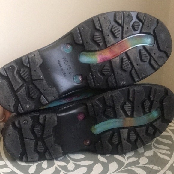 Sloggers Floral Gardening Clogs sz 6 - Picture 8 of 12